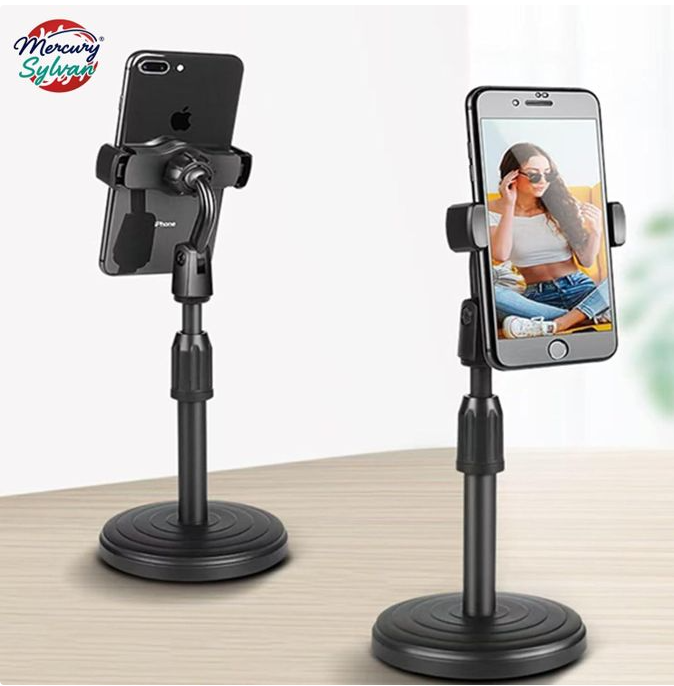 Adjustable Phone Holder Stand – Desk & Bed Mount