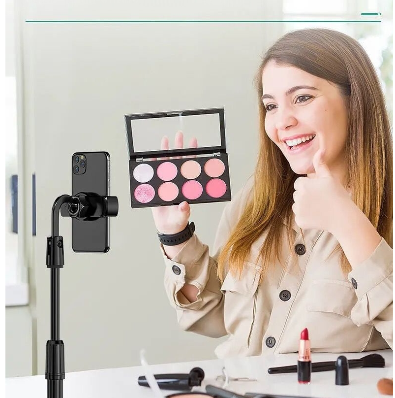 Adjustable Phone Holder Stand – Desk & Bed Mount
